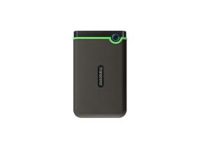 External HDD TRANSCEND StoreJet TS2TSJ25M3C 2TB USB 3.1 Colour Green TS2TSJ25M3C