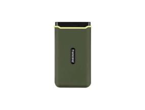 External SSD TRANSCEND ESD380C 500GB USB 3.2 3D NAND Write speed 2000 MBytes/sec Read speed 2000...