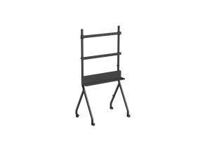 TV SET ACC FLOOR STAND 55-86"/BLACK TVS-86F-02 GEMBIRD