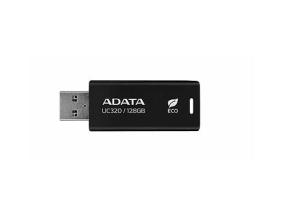 MEMORY DRIVE FLASH USB3.2 128G/BLACK UC320-128G-RBK/BK ADATA