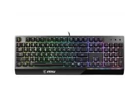 KEYBOARD GAMING BLACK ENG/VIGOR GK30 US MSI
