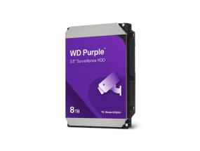HDD WESTERN DIGITAL Purple 8TB SATA 3.0 256 MB 5640 rpm 3,5" WD85PURZ