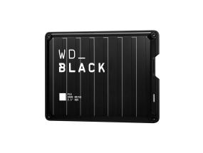 External HDD WESTERN DIGITAL P10 Game Drive 5TB USB 3.2 Colour Black WDBA3A0050BBK-WESN