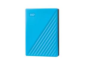 External HDD WESTERN DIGITAL My Passport 6TB USB 2.0 USB 3.2 Sky Blue WDBR9S0060BBL-WESN