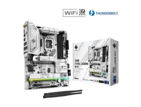 Mainboard ASROCK Intel Z890 LGA1851 ATX Memory DDR5 Memory slots 4 Z890STEELLEGENDWIFI