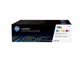 HP Toner 128A CYM Tri-Pack