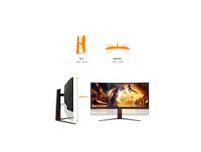AOC CU34G4CA 34inch 3440x1440 Fast VA