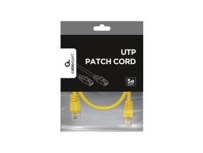 GEMBIRD CAT5e UTP Patch cord yellow 0.5m