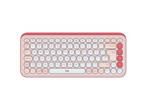 LOGI POP ICON KEYS - ROSE (US)