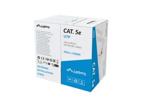 LANBERG LAN cable Cat.5e UTP 305m solid