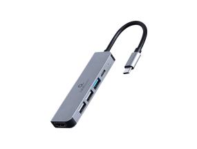 GEMBIRD Multi Port Adapter USB Type C