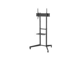 DIGITUS TV Cart with shelf 37-70inch bk