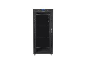 LANBERG rack cabinet 27U 600x600 glass