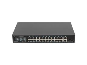LANBERG switch PoE+ 24x 1GB 2x SFP 360W