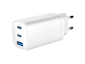 GEMBIRD 3-port 65W GaN USB fast charger