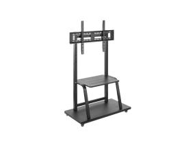 GEMBIRD TV floor stand with caster wheel