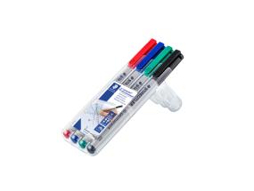 Markerite komplekt STAEDTLER Lumocolor 311 S non-permanent 4 värvi