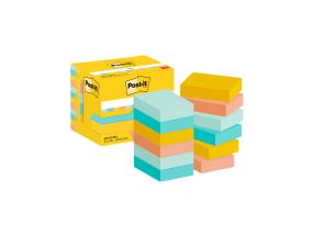 Märkmepaber 38x51mm POST-IT Beachside 653 12x100 lehte