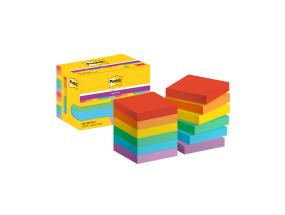 Märkmepaber 47x47mm POST-IT Super Sticky Playful 12x90 lehte