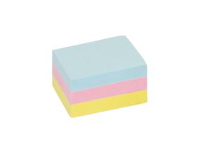 Märkmepaber 75×75mm EAGLE pastelsed, 300 lehte