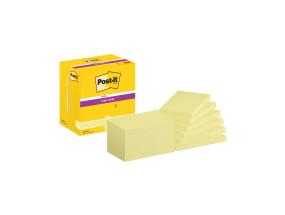 Märkmepaber 76x127mm POST-IT 655 kollane 12x90 lehte