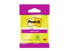 Märkmepaber 76x76mm POST-IT Super Sticky 654 assortii 75 lehte