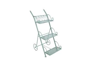 Riiul MINT 34x50xH81cm, antiikroheline, sepistatud metall