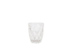 Joogiklaas madal CORAL 250ml, D8xH10cm, läbipaistev