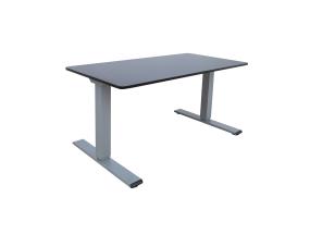 Töölaud ERGO OPTIMAL 2-mootoriga 140x80cm, must