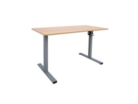 Töölaud ERGO OPTIMAL 1-mootoriga 120x60cm, tamm