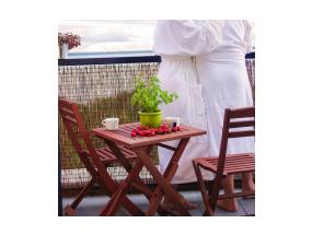 Laud ROUEN 50x50xH68cm, meranti