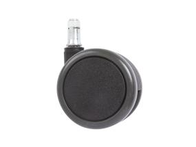 Toolirattad, 5tk komplektis, D65mm, piduriga, must, tihvt 11mm, universaalne, kumm