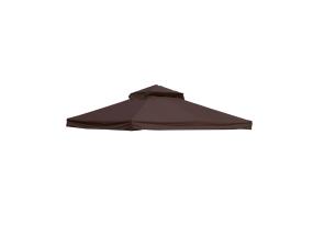 Katus varikatusele LEGEND 2,91x2,91m, pruun