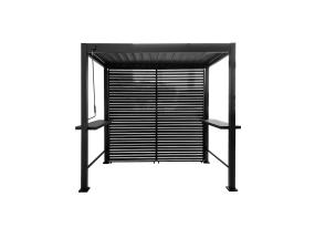 Tagasein varikatusele MIRADOR BBQ, tumehall