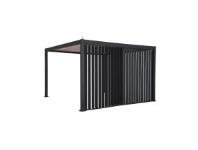 Vertikaalne lamellsein varikatusele MIRADOR-111 4m, tumehall