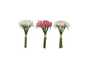 Kunstlill FLOWERLY H20cm 9tk kevadlill kimbus, mix