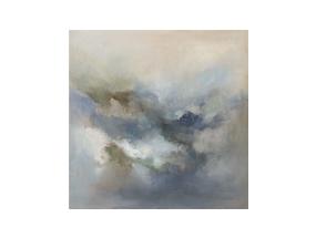 Maal raamiga 100x100cm, abstraktne torm