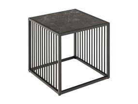 Abilaud STRINGTON 40x40xH40cm, must, melamiin, MDF, teras