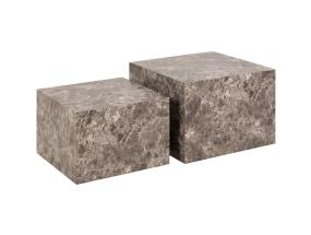 Diivanilaud DICE 58x58xH40cm, helepruun