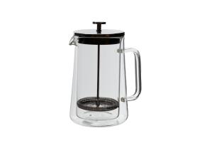 Presskann FRENCH DOUBLE 1L klaasist topeltseinaga
