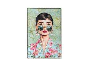Maal raamiga FAMOUS 82.5x122.5cm, "Audrey"