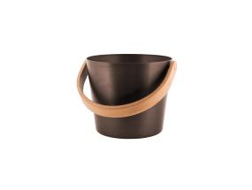 Saunaämber RENTO BROWN, 5L, alumiinium/ bambus