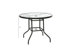 Laud DUBLIN D90xH71cm, tumepruun