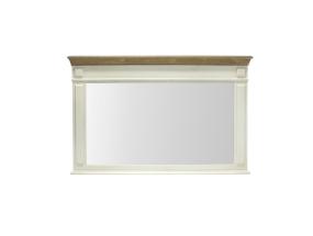 Peegel SAMIRA 107x4,5x70cm, antiikvalge/naturaalne