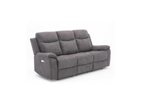 Diivan MILO 3-kohaline elektriline recliner, hall