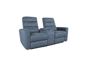 Diivan GASTON 2-kohaline elektriline recliner 182x85xH104cm, sinine