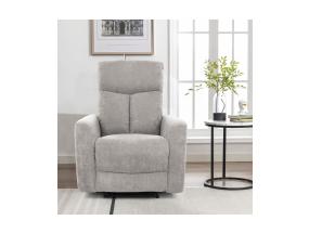 Tugitool GEMMA manuaalne recliner 89x98xH106cm, helehall