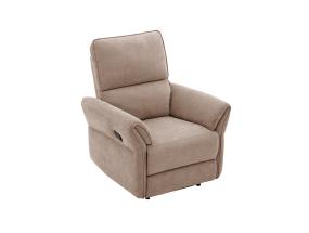 Tugitool DAMIKA elektriline recliner 85x92xH103cm, helepruun