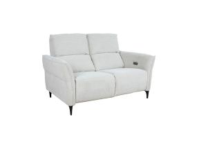 Diivan MIAMI 2-kohaline elektriline recliner 154x92xH99cm, helebeež