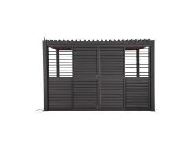 Lamell-lükandsein varikatusele MIRADOR-111 3m, tumehall